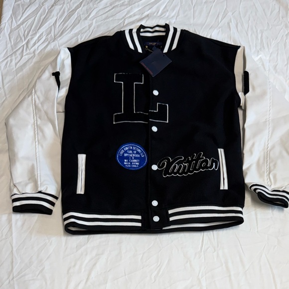 Other - Black and White Varsity Jacket